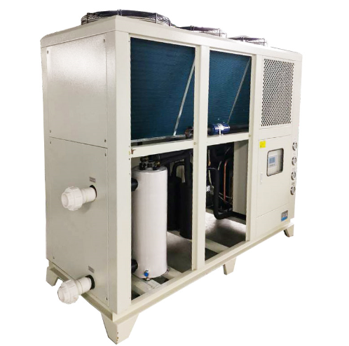 20匹風冷鈦管蒸發(fā)器機組 20匹風冷鈦管蒸發(fā)器機組